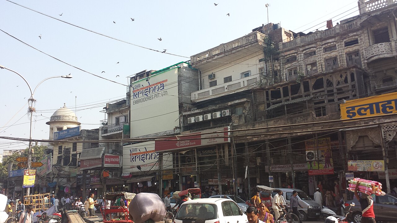 Photograph of Chandni Chowk, Delhi